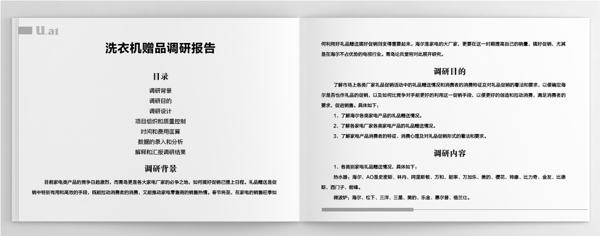 優爾市場研究,海爾洗衣機市場調研