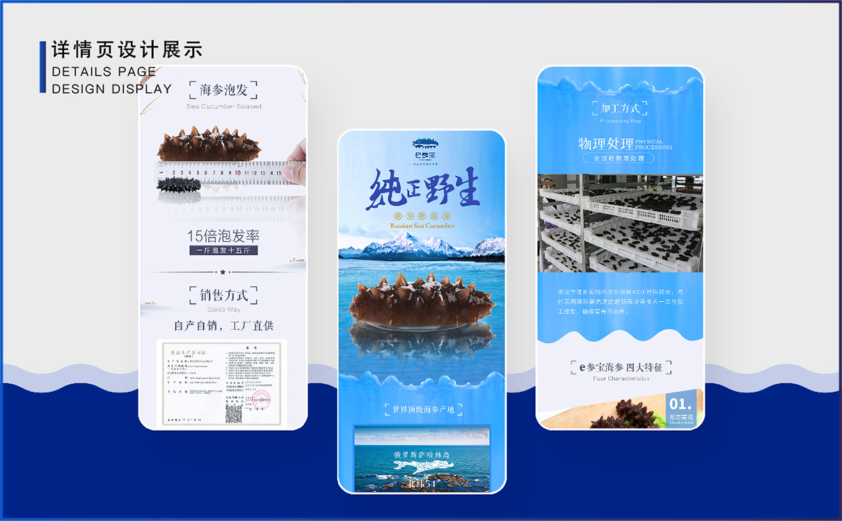 青島品牌策劃，青島設計公司，青島廣告公司海參品牌logo設計，海參包裝設計，海參禮盒設計，海參詳情頁設計，海參淘寶設計，海產品全案策劃設計，海參標志設計，海參高端禮盒設計，海參產品拍攝